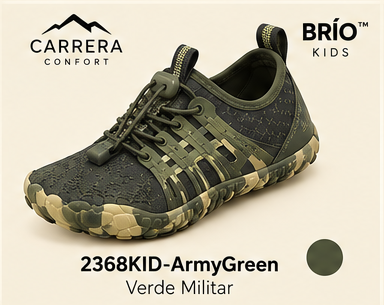 Carrera Brío Niños · Verde Militar
