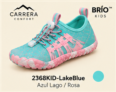 Carrera Brío Niños · Turquesa / Rosa