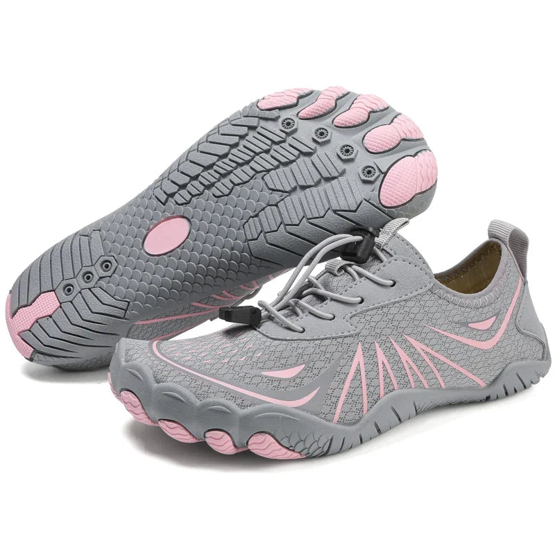Carrera I - Gris y rosa