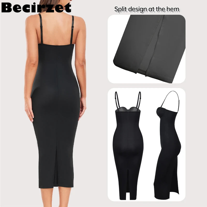 Carrera Évora — Vestido efecto corsé ·