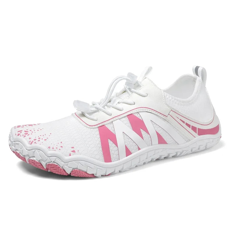Carrera I - Blanco y rosa