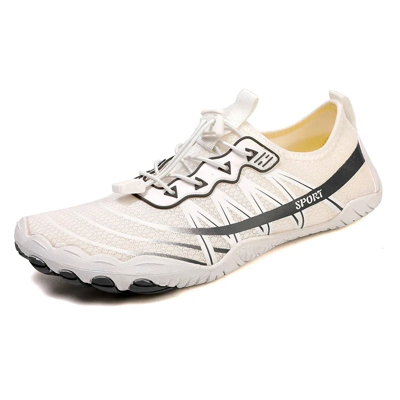 Carrera I - Blanco y gris