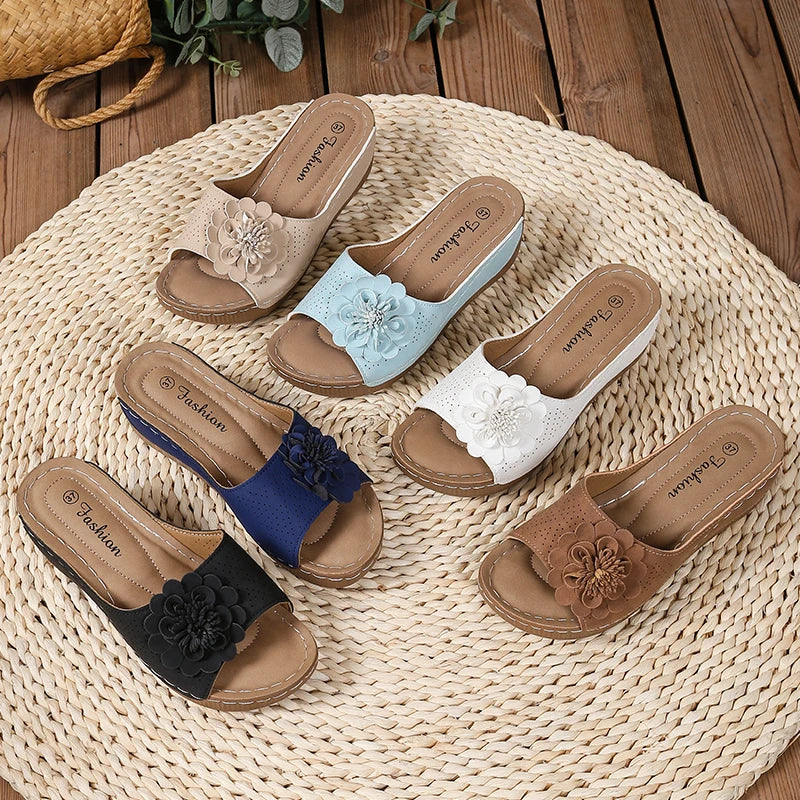 Carrera Flora™ – Sandalia Confort para Mujer