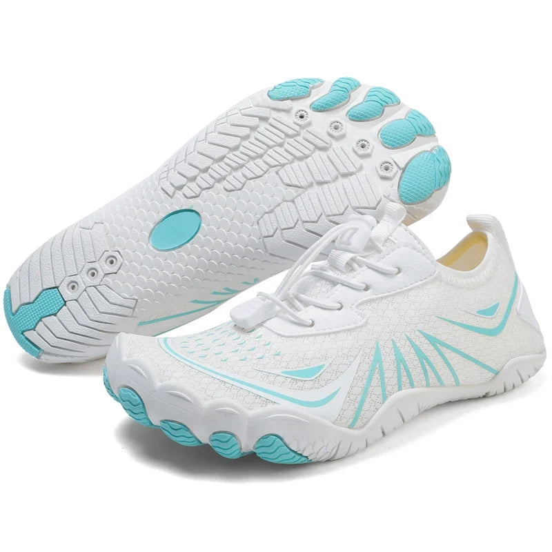 Carrera I - Blanco y azul