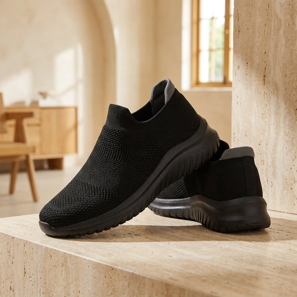 Carrera Flex Mujer negra slip-on