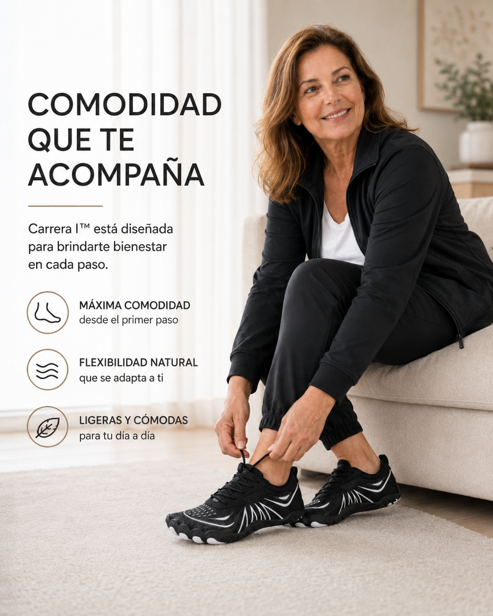 Carrera I Mujer - comodidad que te acompaña