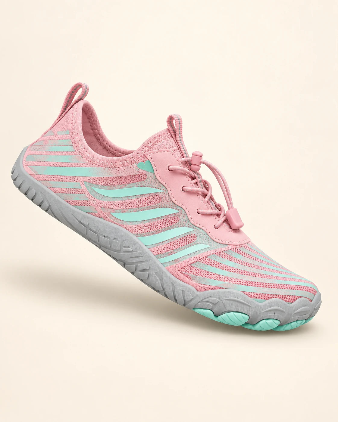 Rosa Pastel / Gris / Menta