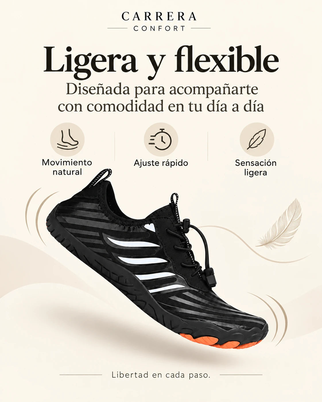 Ligereza y flexibilidad