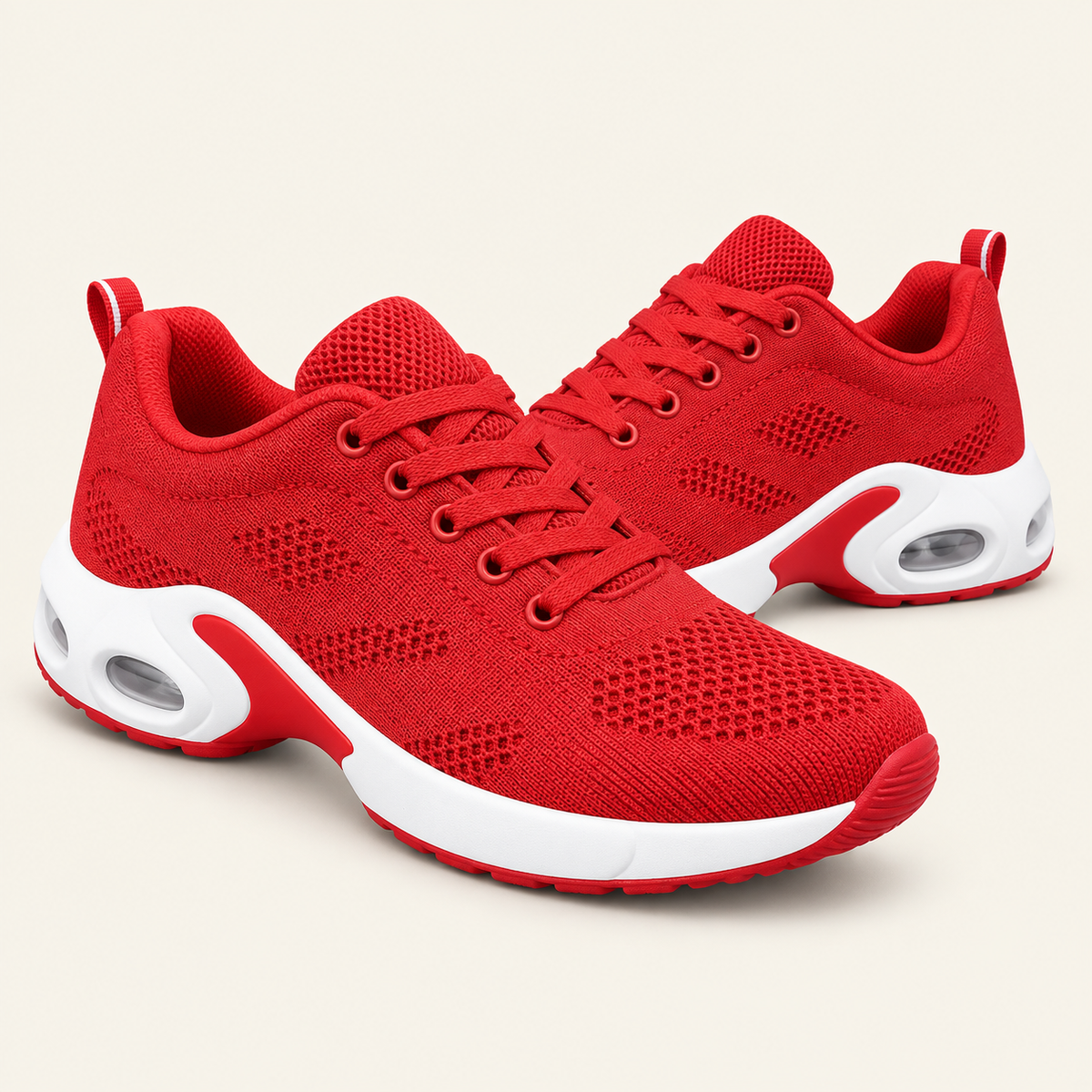 Carrera Ortho Pro · Rojo · fondo crema